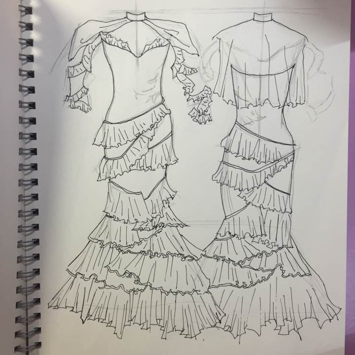 服裝款式圖中的針紡織品 設(shè)計(jì)、工藝與趨勢(shì)的交融